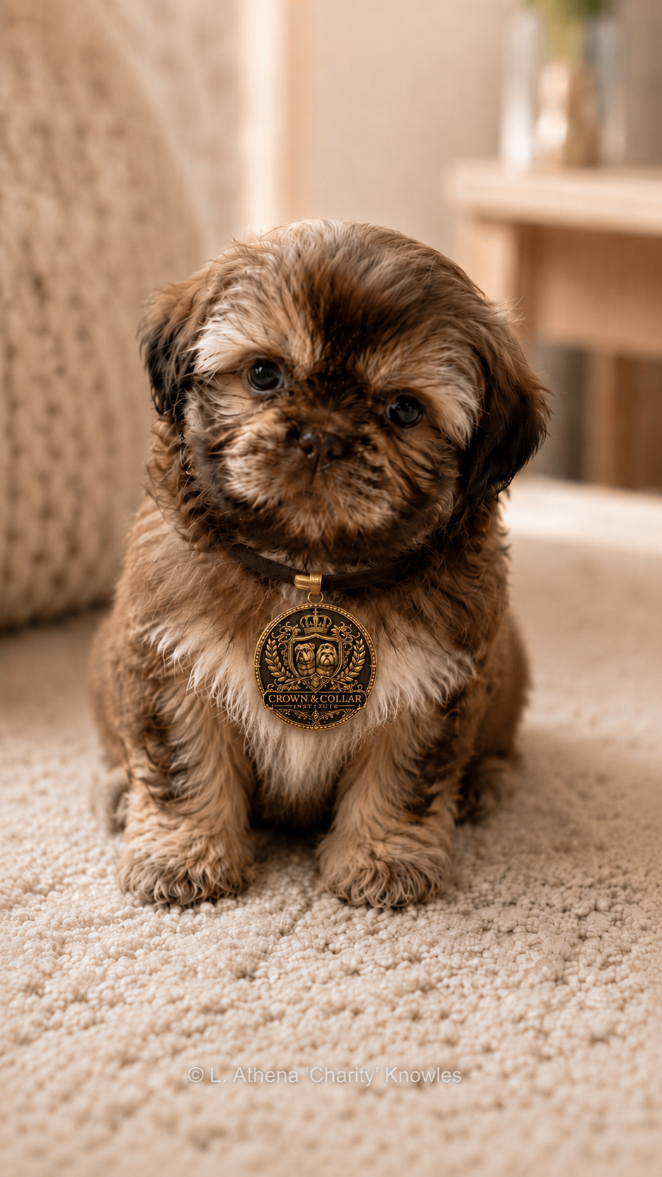 Available Brain First Shih Tzu puppy under developmental observation