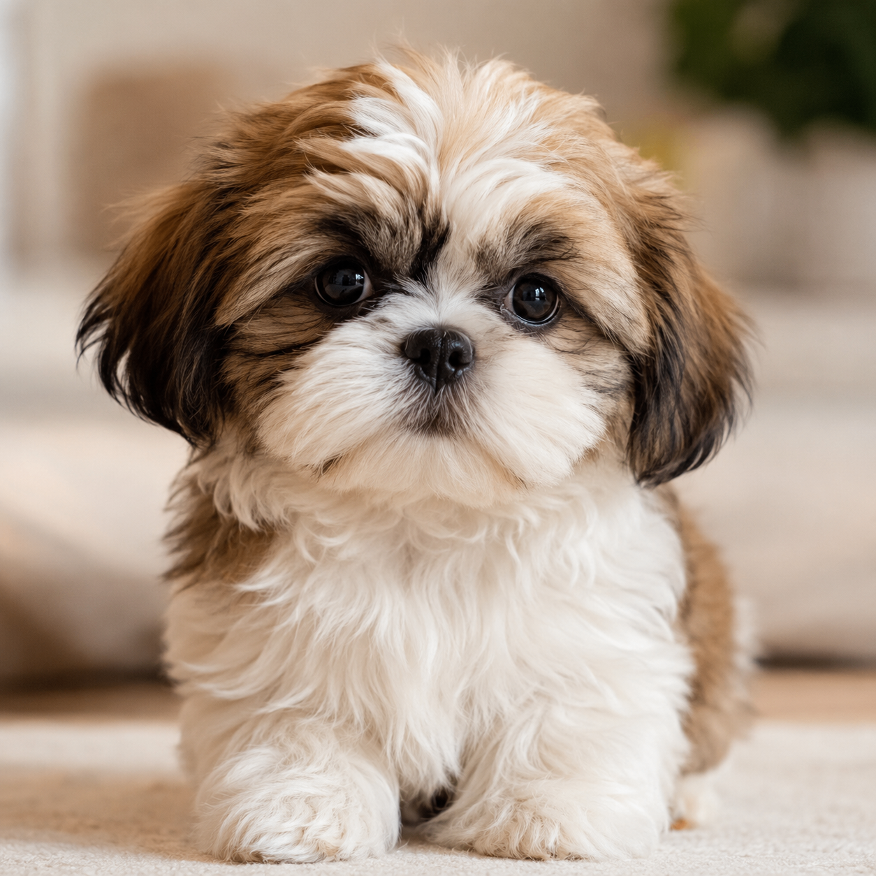 Realistic Shih Tzu puppy representing Brain First Shih Tzu companion development