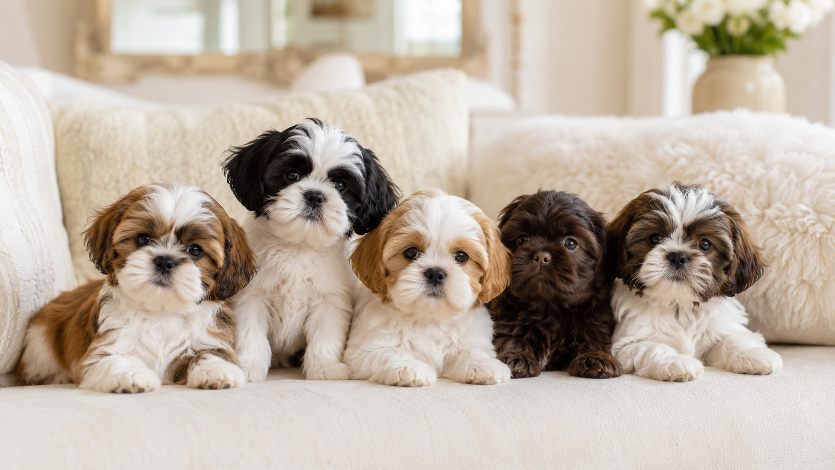 Future Silkie Tzu and Shih Tzu companion dog development